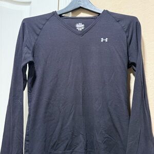 Under Armour Black V-Neck Shirt